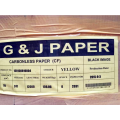 Carbonless copy paper jumbo rolls for cutting A4 copy paper